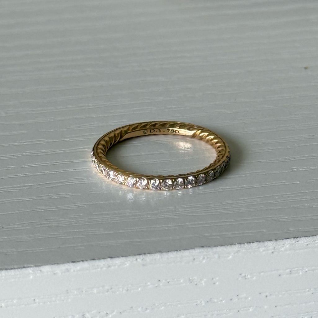 David Yurman Eden Partway Ring Pinky 1500$